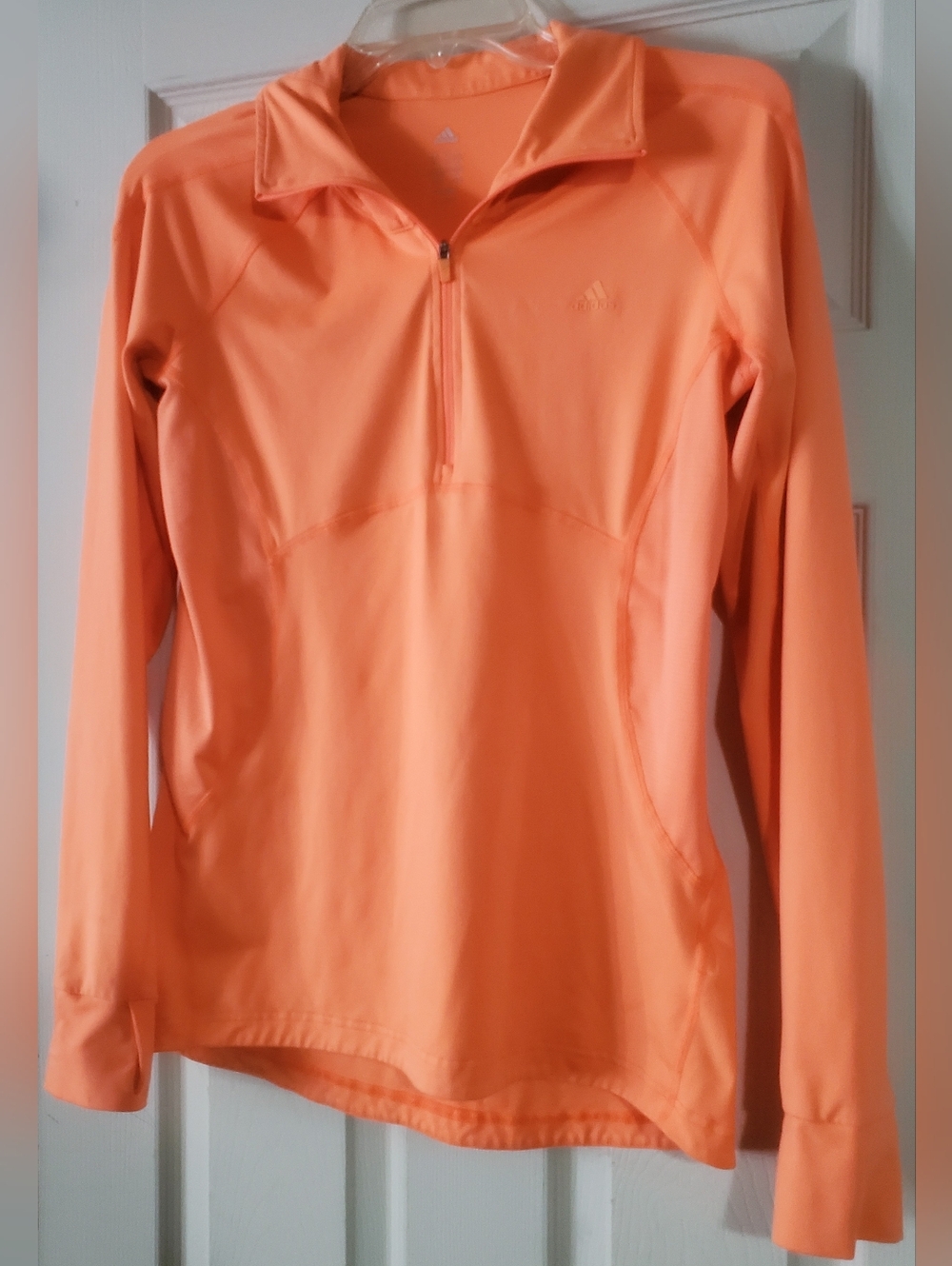 Adidas Orange Running Shirt Women’s Sz M
